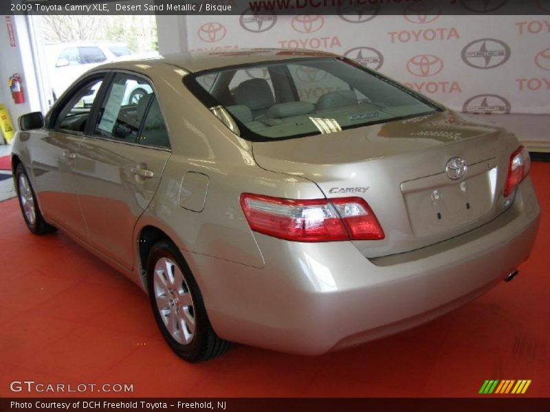 Desert Sand Metallic / Bisque 2009 Toyota Camry XLE