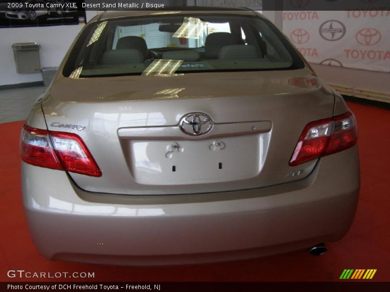 Desert Sand Metallic / Bisque 2009 Toyota Camry XLE