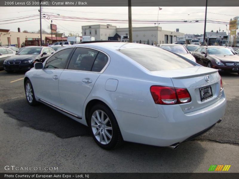 Crystal White / Black 2006 Lexus GS 300 AWD
