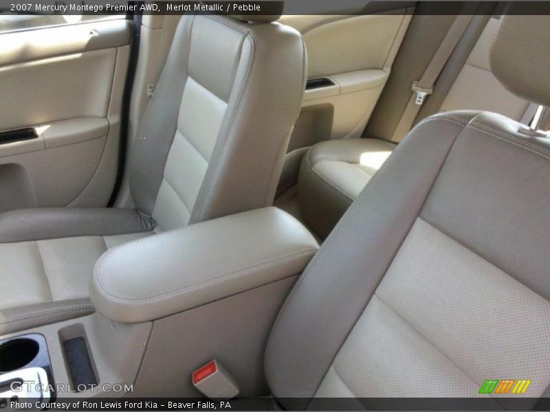 Merlot Metallic / Pebble 2007 Mercury Montego Premier AWD