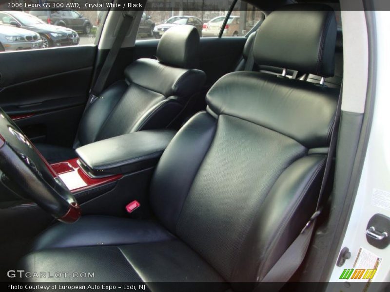 Crystal White / Black 2006 Lexus GS 300 AWD