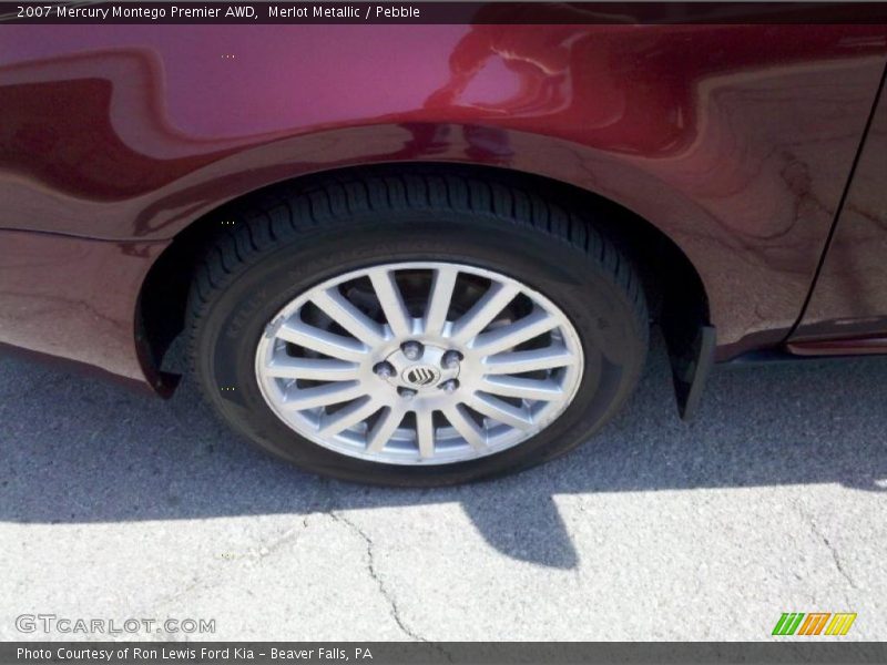 Merlot Metallic / Pebble 2007 Mercury Montego Premier AWD