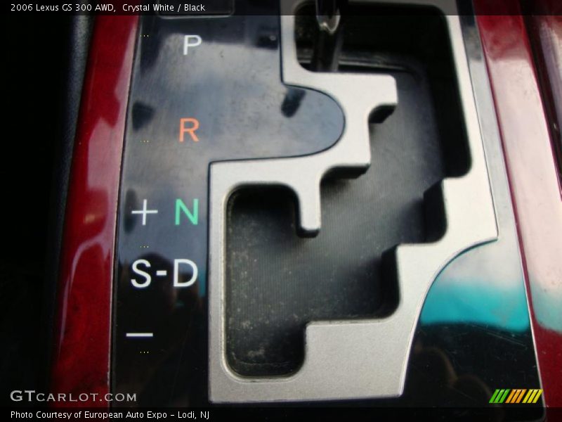 Crystal White / Black 2006 Lexus GS 300 AWD