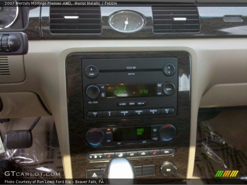 Merlot Metallic / Pebble 2007 Mercury Montego Premier AWD