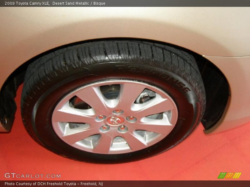 Desert Sand Metallic / Bisque 2009 Toyota Camry XLE