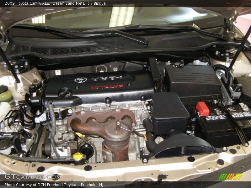Desert Sand Metallic / Bisque 2009 Toyota Camry XLE