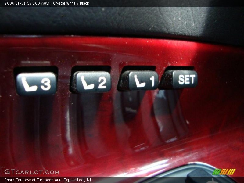 Crystal White / Black 2006 Lexus GS 300 AWD