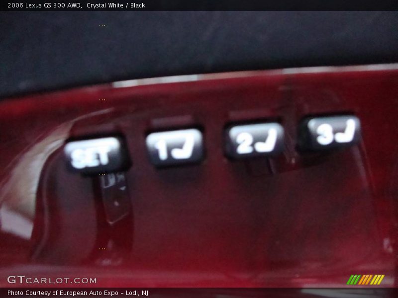 Crystal White / Black 2006 Lexus GS 300 AWD