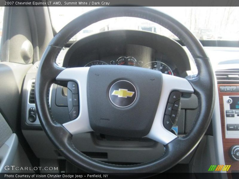 Summit White / Dark Gray 2007 Chevrolet Equinox LT AWD
