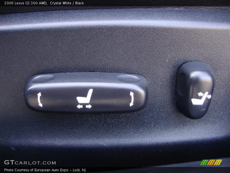 Crystal White / Black 2006 Lexus GS 300 AWD