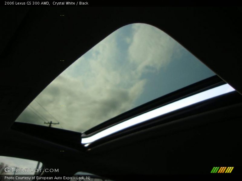 Crystal White / Black 2006 Lexus GS 300 AWD