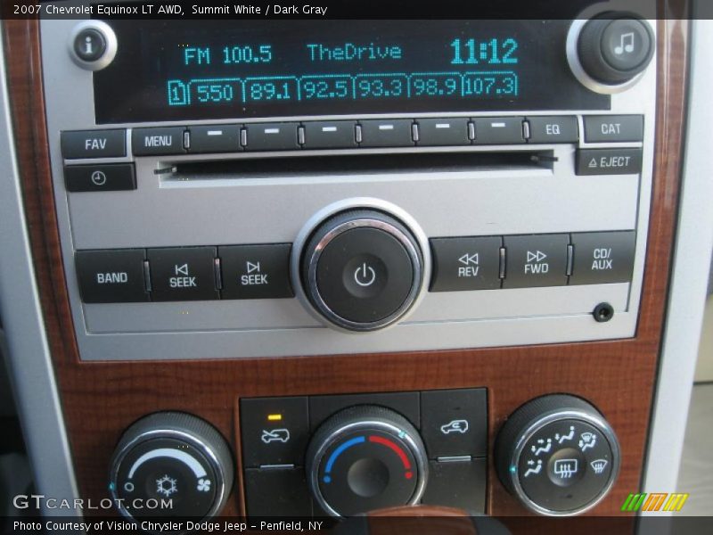 Summit White / Dark Gray 2007 Chevrolet Equinox LT AWD