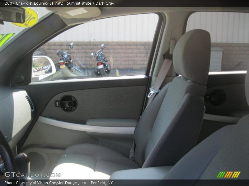 Summit White / Dark Gray 2007 Chevrolet Equinox LT AWD