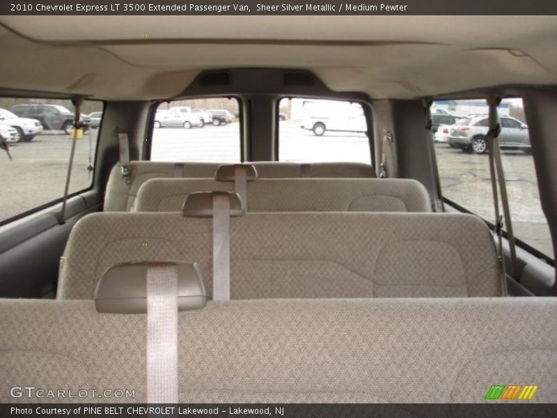 Sheer Silver Metallic / Medium Pewter 2010 Chevrolet Express LT 3500 Extended Passenger Van