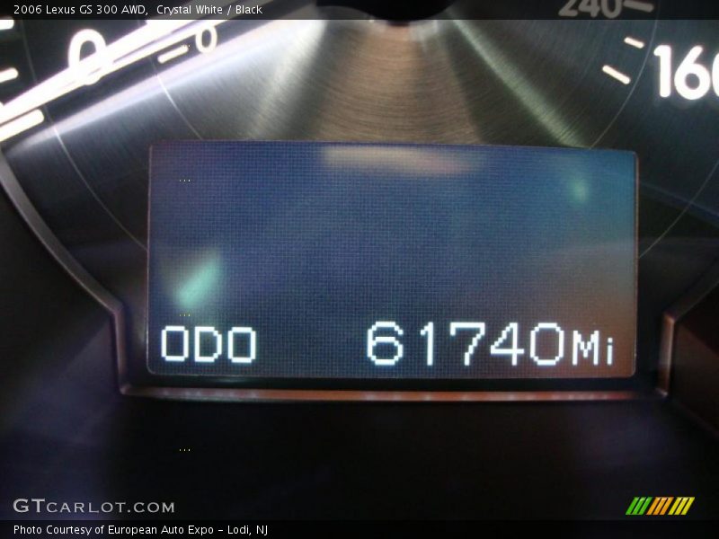 Crystal White / Black 2006 Lexus GS 300 AWD