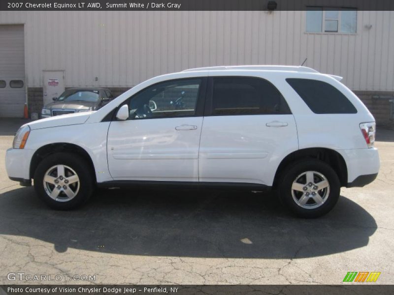 Summit White / Dark Gray 2007 Chevrolet Equinox LT AWD