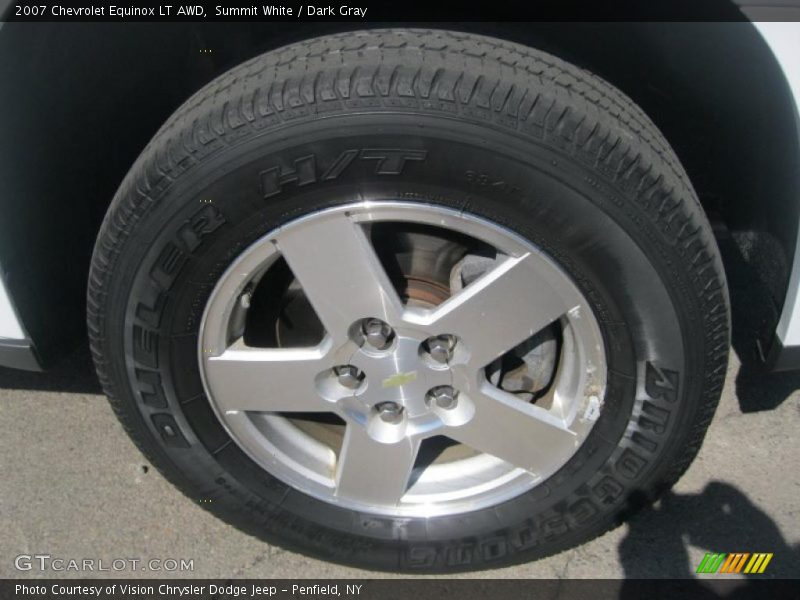 Summit White / Dark Gray 2007 Chevrolet Equinox LT AWD