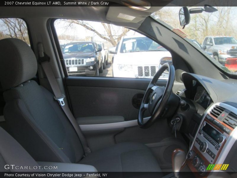Summit White / Dark Gray 2007 Chevrolet Equinox LT AWD