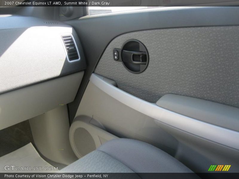 Summit White / Dark Gray 2007 Chevrolet Equinox LT AWD