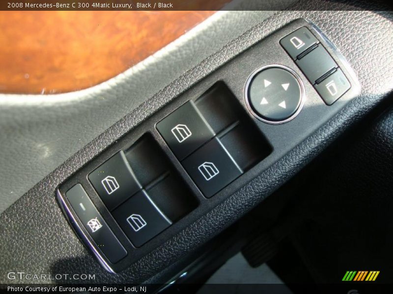 Black / Black 2008 Mercedes-Benz C 300 4Matic Luxury