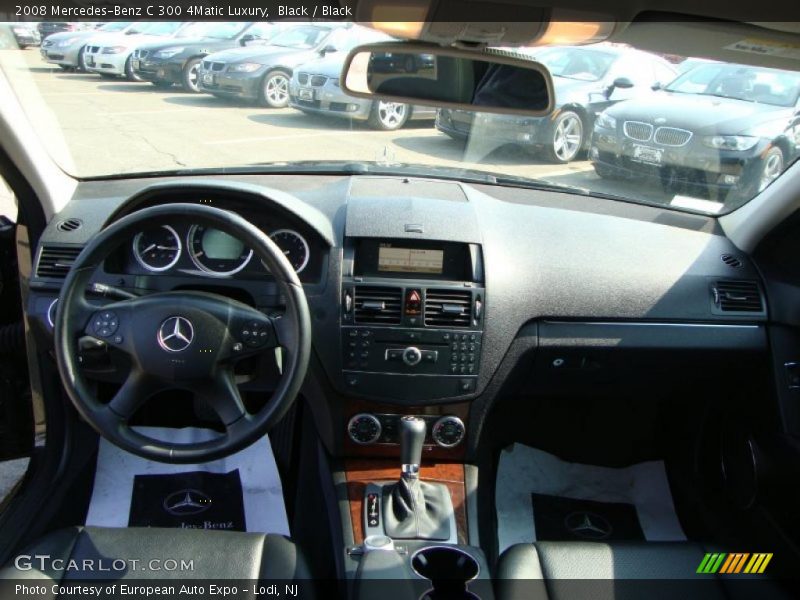 Black / Black 2008 Mercedes-Benz C 300 4Matic Luxury