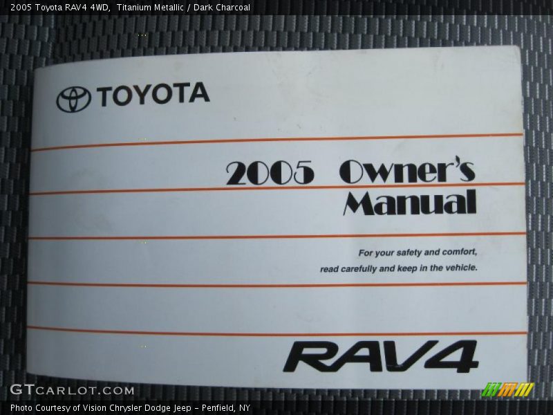 Titanium Metallic / Dark Charcoal 2005 Toyota RAV4 4WD