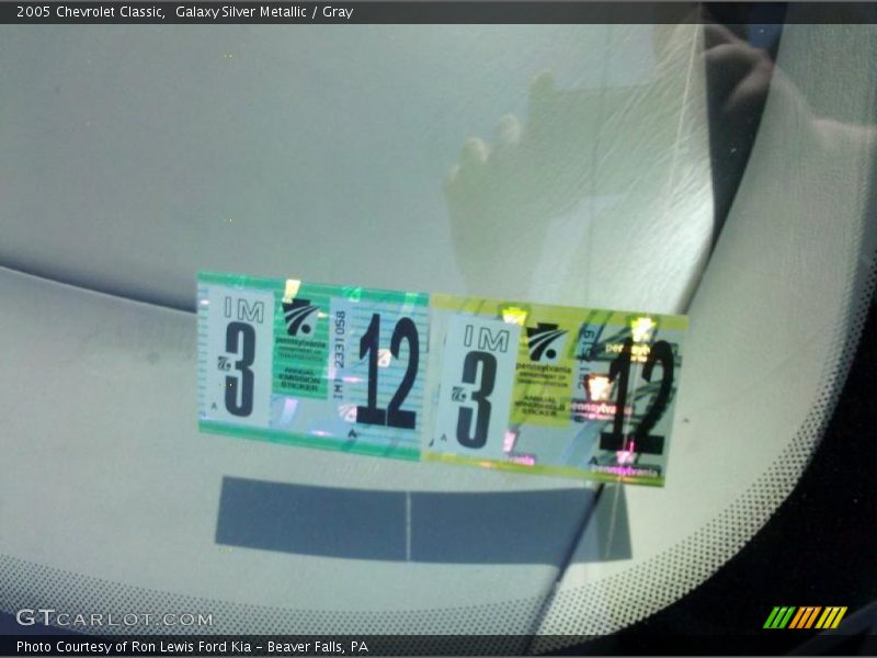 Galaxy Silver Metallic / Gray 2005 Chevrolet Classic