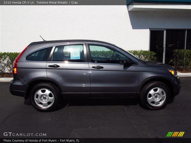 Polished Metal Metallic / Gray 2010 Honda CR-V LX