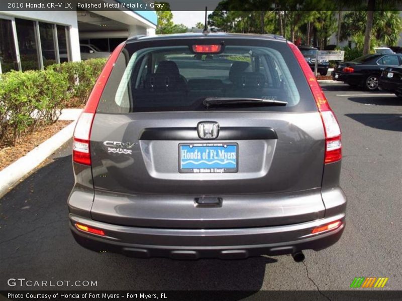Polished Metal Metallic / Gray 2010 Honda CR-V LX