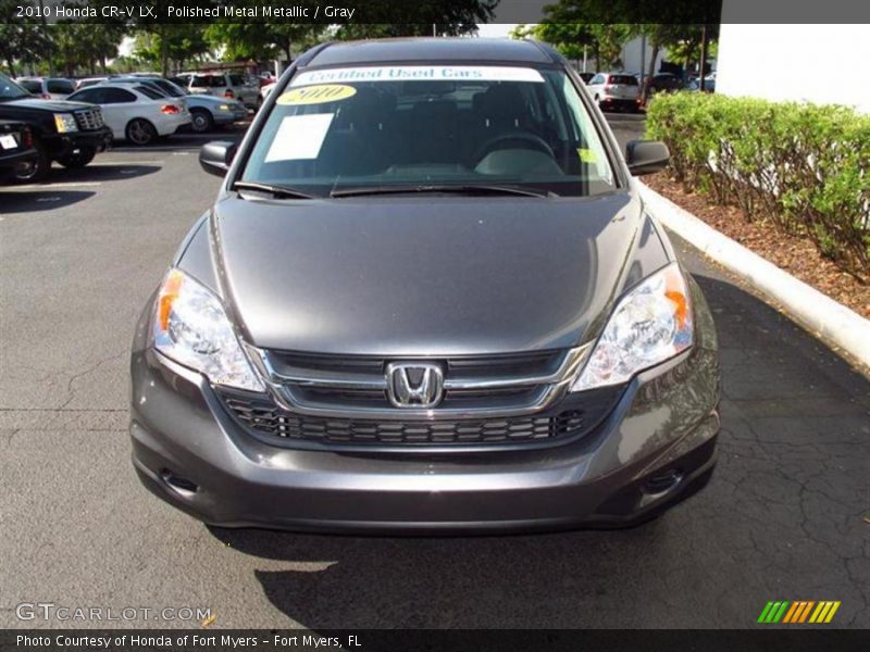 Polished Metal Metallic / Gray 2010 Honda CR-V LX