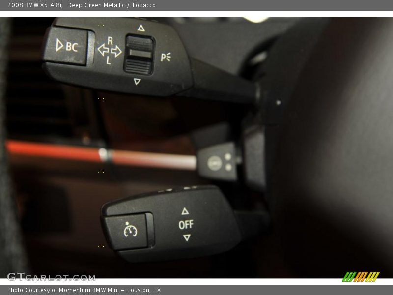 Deep Green Metallic / Tobacco 2008 BMW X5 4.8i