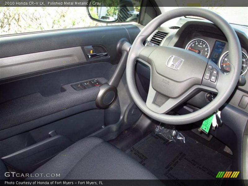 Polished Metal Metallic / Gray 2010 Honda CR-V LX