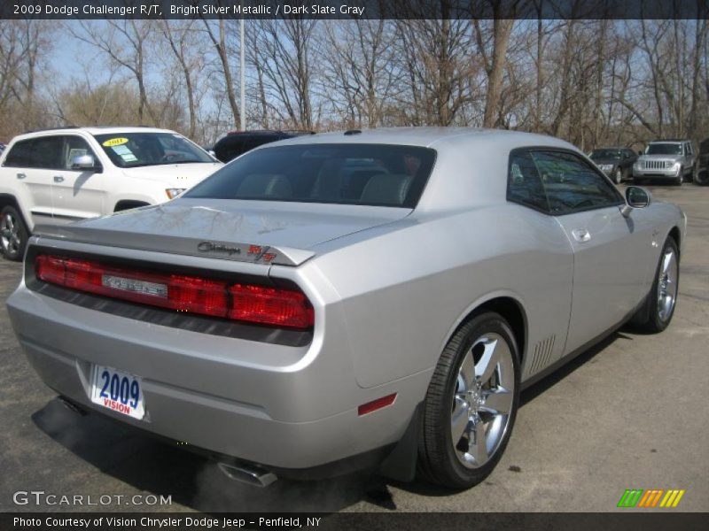 Bright Silver Metallic / Dark Slate Gray 2009 Dodge Challenger R/T