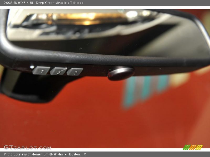 Deep Green Metallic / Tobacco 2008 BMW X5 4.8i