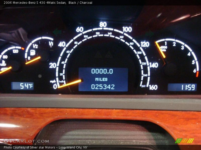 Black / Charcoal 2006 Mercedes-Benz S 430 4Matic Sedan