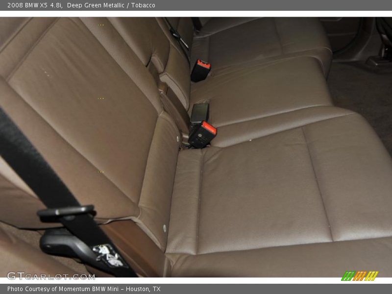 Deep Green Metallic / Tobacco 2008 BMW X5 4.8i