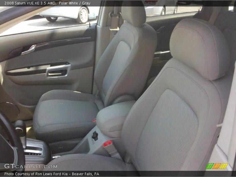 Polar White / Gray 2008 Saturn VUE XE 3.5 AWD