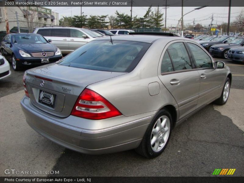 Pewter Silver Metallic / Charcoal 2003 Mercedes-Benz C 320 Sedan