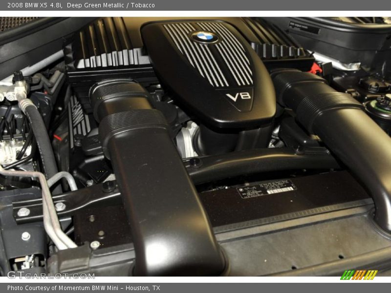 Deep Green Metallic / Tobacco 2008 BMW X5 4.8i