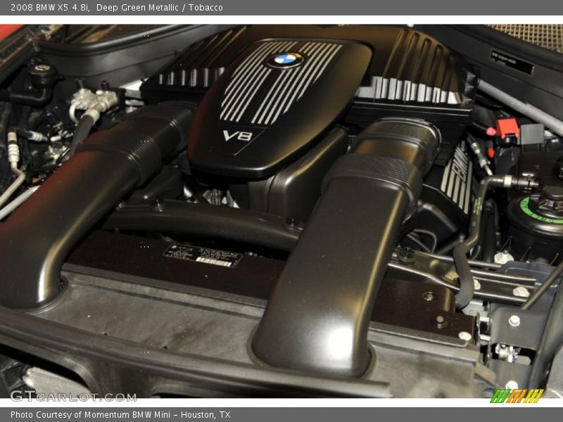 Deep Green Metallic / Tobacco 2008 BMW X5 4.8i