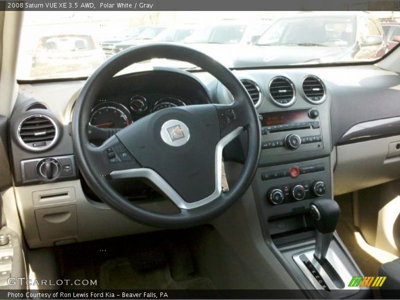 Polar White / Gray 2008 Saturn VUE XE 3.5 AWD