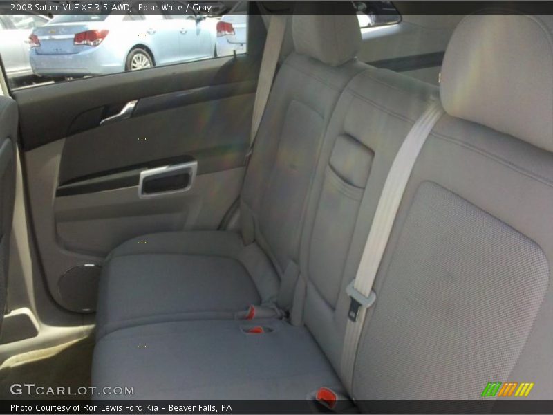 Polar White / Gray 2008 Saturn VUE XE 3.5 AWD