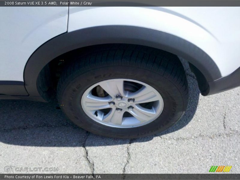Polar White / Gray 2008 Saturn VUE XE 3.5 AWD