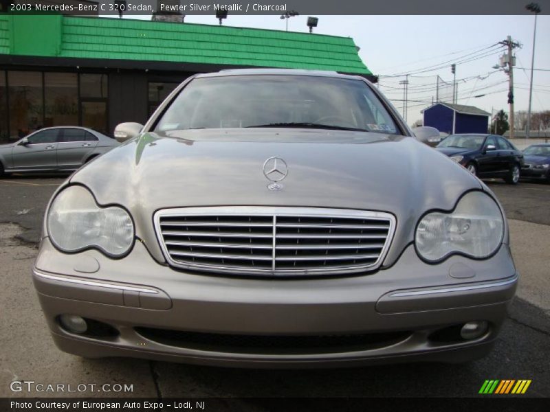 Pewter Silver Metallic / Charcoal 2003 Mercedes-Benz C 320 Sedan