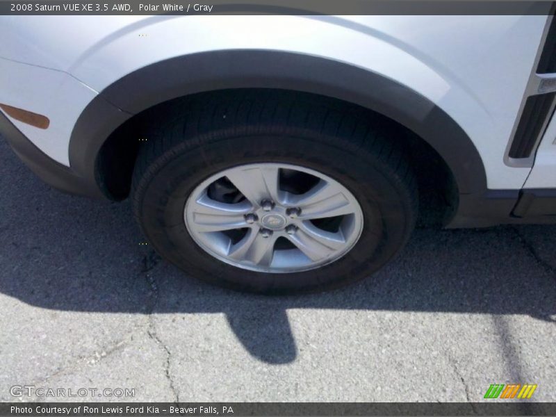 Polar White / Gray 2008 Saturn VUE XE 3.5 AWD