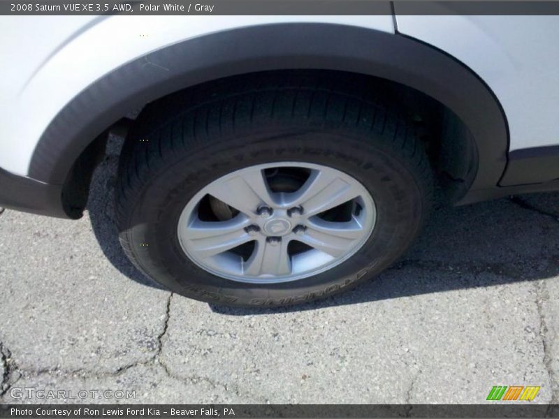 Polar White / Gray 2008 Saturn VUE XE 3.5 AWD