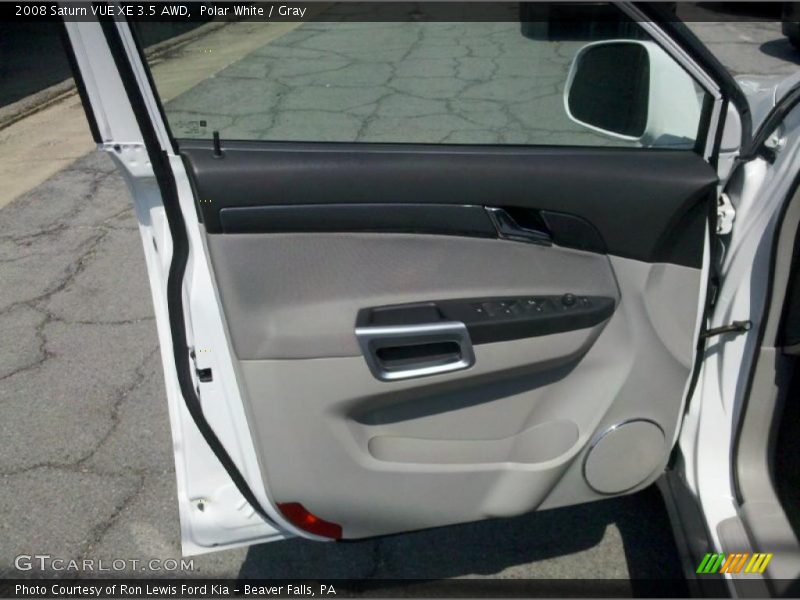 Polar White / Gray 2008 Saturn VUE XE 3.5 AWD