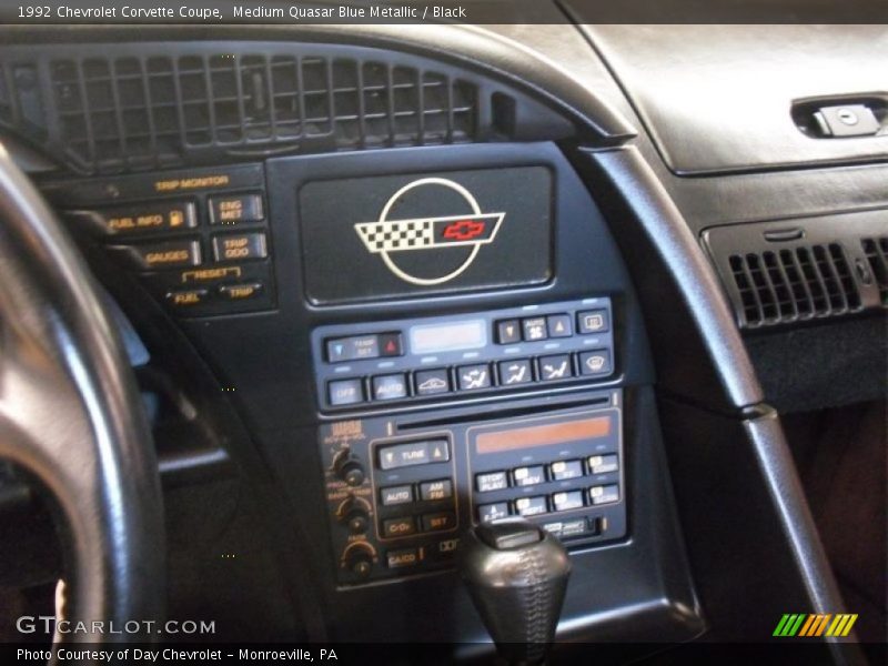Controls of 1992 Corvette Coupe