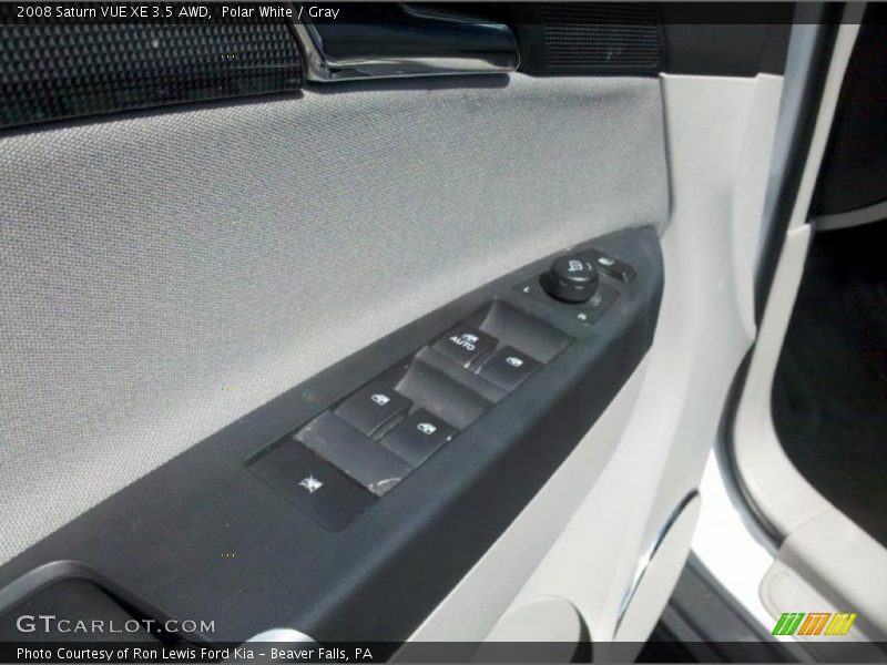 Polar White / Gray 2008 Saturn VUE XE 3.5 AWD