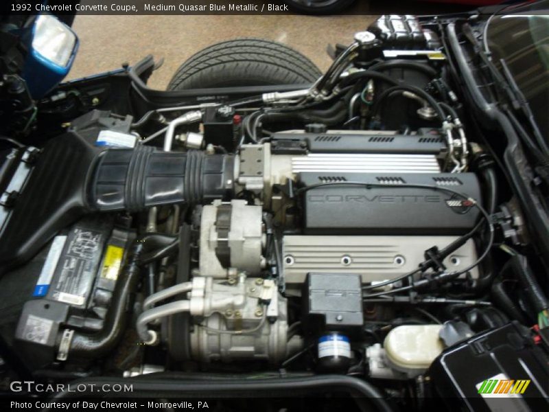  1992 Corvette Coupe Engine - 5.7 Liter OHV 16-Valve LT1 V8